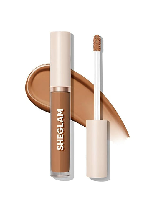 SHEGLAM 12HR Full Coverage Concealer Matte Finish Concealer Stick for Under Eye and Dark Circles - Earth-VivaGrace Women