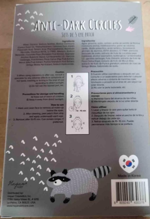 Anti Wrinkle Under Eye Patches for Dark Circle Treatments 5 Count-VivaGrace Women