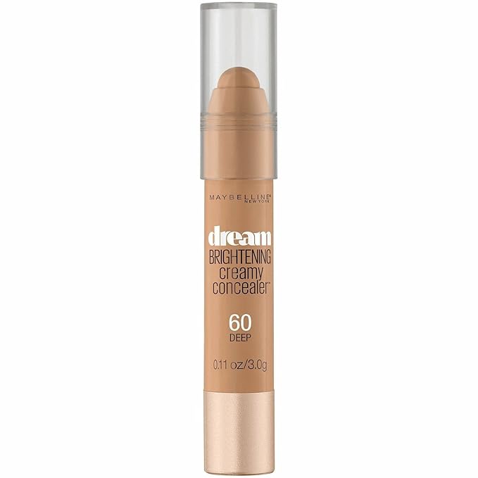 Maybelline New York Dream Brightening Creamy Concealer, Deep, 0.11 oz.-VivaGrace Women