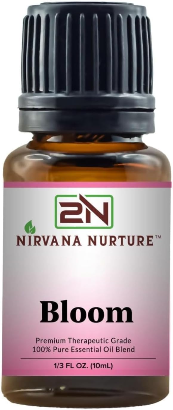 Bloom Blend 100% Pure Natural Premium Grade, Undiluted, Happiness, Mood Booster, Aromatherapy, Calm, Relax-VivaGrace Women