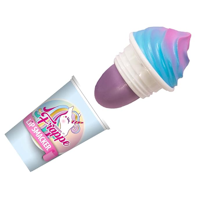 Lip Smacker Frappe Cup Lip Balm, Unicorn, 1 Tube, Prevent Chapped Lips, 0.26 Ounce-VivaGrace Women