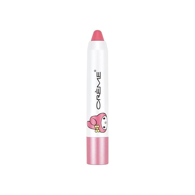The Crème Shop Kuromi Hello Lippy Tinted Moisturizing Lip Balm, Korean Lip Tint - Pink Fluff-VivaGrace Women