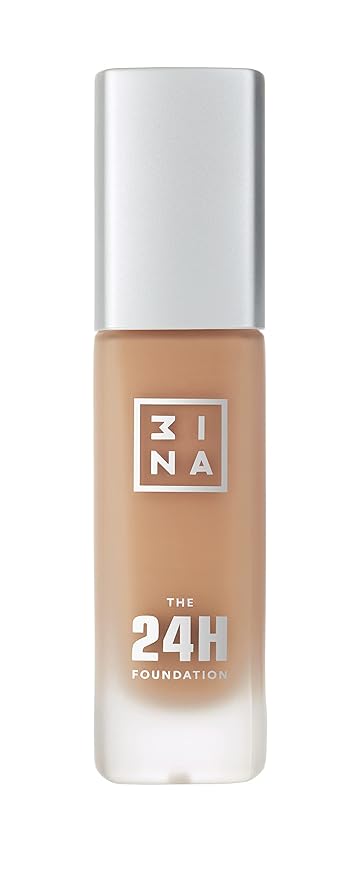 3INA The 24H Foundation 618-24H Long-Wearing Formula - Medium To High Buildable Coverage - Smooth Matte Finish - Expanded Shade Selection - Waterproof, Cruelty Free, Vegan Makeup - 1.01 Oz-VivaGrace Women