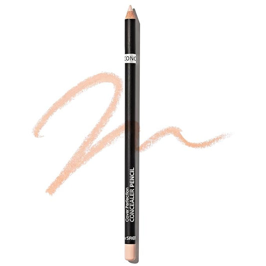 THESAEM Cover Perfection Concealer Pencil – Non Comedogenic spot Eraser - Conceal Blemish,Aging Spot,Acne&Freckle – Multi-Use Under Eye Concealer for Dark Circle,1.4g (1.0 Clear Beige)-VivaGrace Women