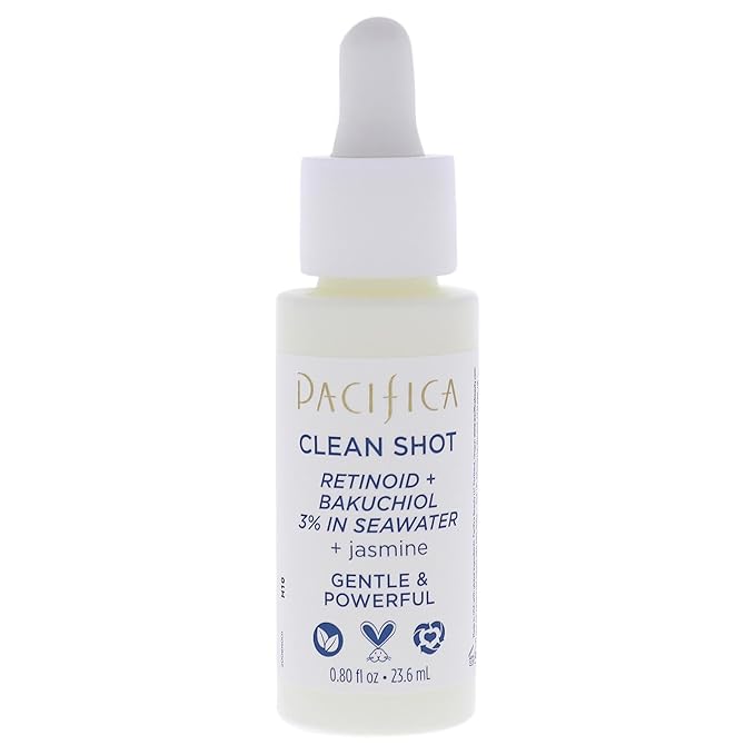 Pacifica Clean Shot Retinoid and Bakuchiol 3 Percent In Seawater Unisex 0.8 oz-VivaGrace Women