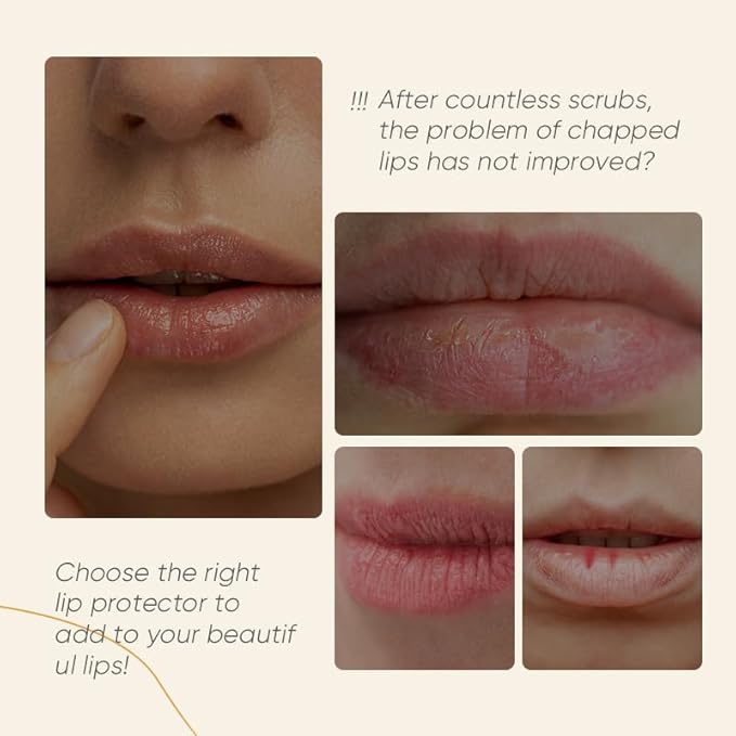 3Pcs Lip Care Set, Exfoliator Lip Sugar Scrub, Lip Mask and Plumping Lip Oil, Effectively Moisturizes Lip Clear, Repairs Dry Lips-VivaGrace Women