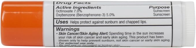 Quantum Health Super Lysine+ Coldstick, Tangerine Flavored - Soothes, Moisturizes, Protects Lips, Herbal Lip Balm, Spf 21, 5 Gm-VivaGrace Women