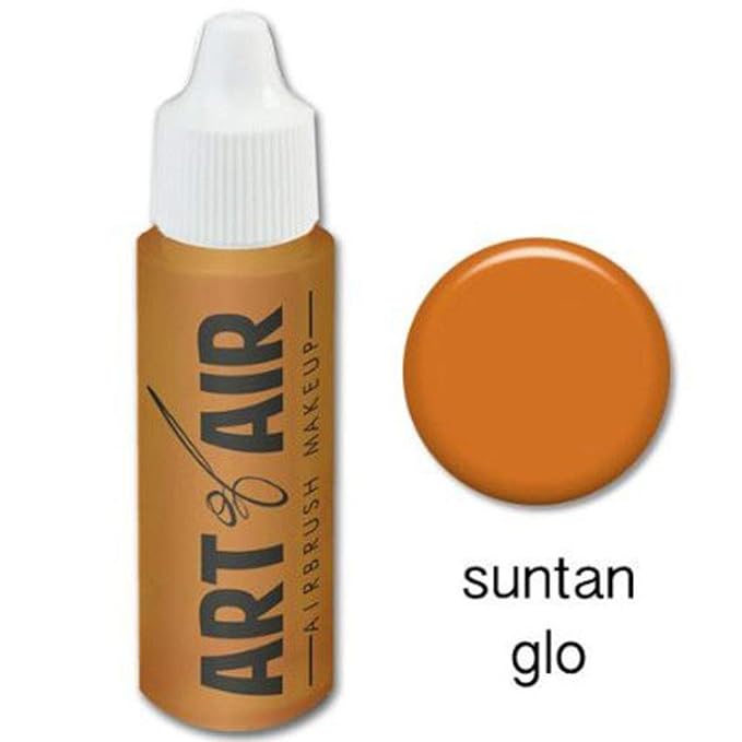 Airbrush Makeup - Foundation 1/2oz Bottle Choose Color (Suntan Glo)-VivaGrace Women