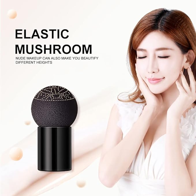 OCHEAL Mushroom Head Air Cushion BB Cream Foundation Cream for Face Makeup Concealer Cushion for Face Comestics Make Up Cushion Compact Natural-VivaGrace Women
