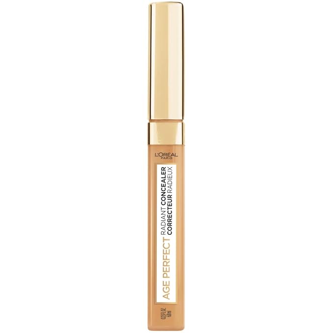 L’Oréal Paris Age Perfect Radiant Concealer with Hydrating Serum and Glycerin, Ivory Beige-VivaGrace Women