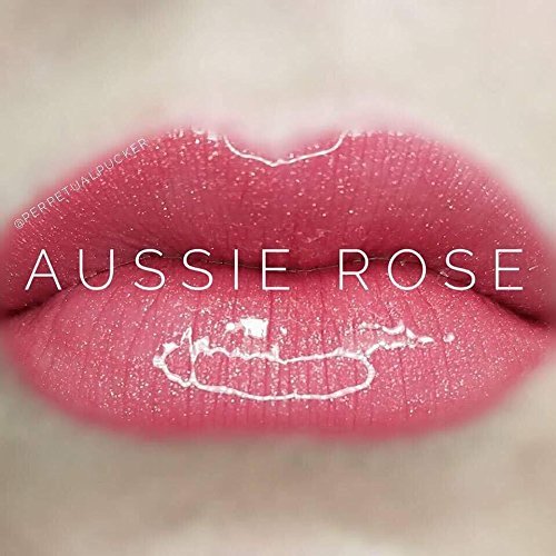 LipSense Trio (Aussie Rose) Lip Color, Glossy Gloss and Ooops Remover Set-VivaGrace Women