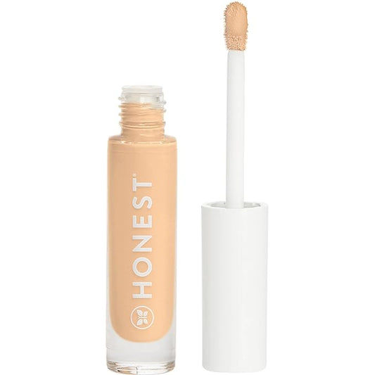 Honest Beauty Fresh Flex Concealer with Niacinamide + Vitamin E + Hyaluronic Acid | Vegan + Cruelty free | Sand, 0.17 fl oz-VivaGrace Women