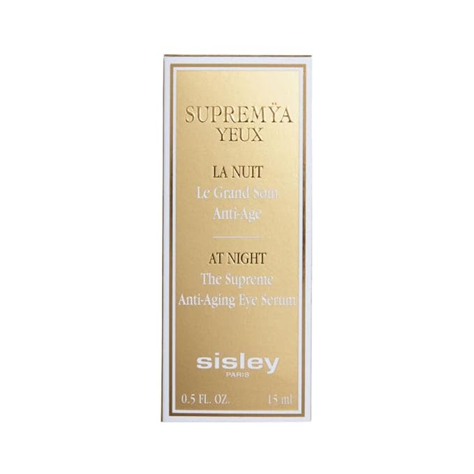 SISLEY Sisley Supremya Eyes at Night The Supreme Anti-Aging Eye Serum, 0.52 Ounce, 0.52 Fl Ounce () (3473311540508)-VivaGrace Women