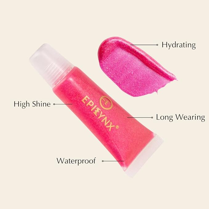 Fun Colors Vegan Lip Balm - Lightweight, Moisturizing Formula for Hydration and Long Lasting Wear - Allergen Free for Sensitive Skin - Pink Unicorn EpiLynx by Dr. Liia-VivaGrace Women