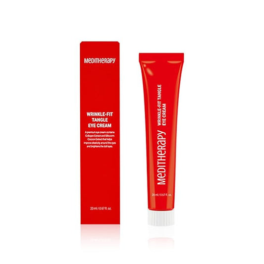 Wrinkle-fit Tangle Eye Cream(Refill), Protein Collagen Eye Cream for Pufiness, Under-eye Bags, Dark Circles, Under Eye Treatment, 0.67 fl oz-VivaGrace Women