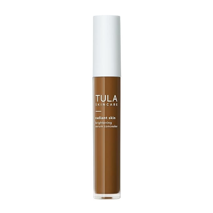 TULA Skin Care Radiant Skin Brightening Serum Concealer - Conceals Dark Circles & Discoloration, Longwearing & Crease-Resistant, Brightens the Appearance of Skin Over Time, Shade 175, 0.18 fl oz.-VivaGrace Women