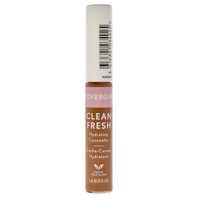 COVERGIRL Clean Fresh Hydrating Concealer, Deep, 0.23 Fl Oz-VivaGrace Women