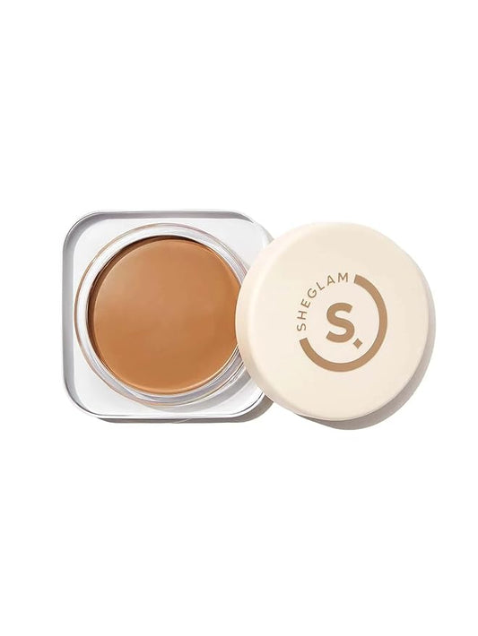 SHEGLAM Hydrating Cream Full Coverage Foundation Balm Long Lasting Concealer Face Foundation for Dry Skin - Earth-VivaGrace Women