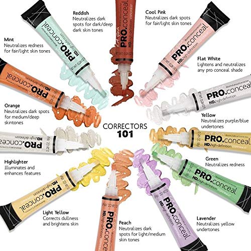 L.A. Girl Pro Concealer, Toffee, 0.28 Oz (LAX-GC984-B)-VivaGrace Women