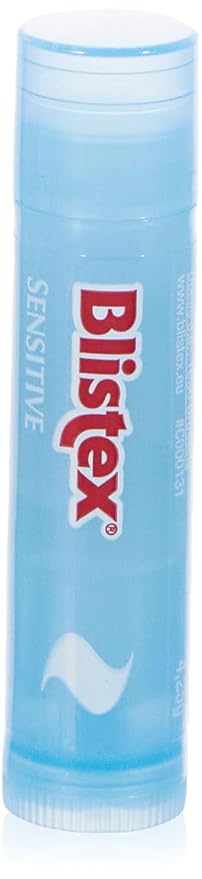Blistex Simple & Sensitive Lip Balm, 0.15 Ounce Tube – Hypo-Allergenic Unflavored Lip Balm, Gentle Lip Moisturizer For Dry Lips, Contains Shea & Cocoa Butter-VivaGrace Women