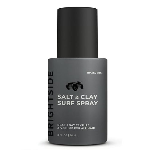 Salt & Clay Surf Spray - Hair Texturizing & Volumizing Spray - Travel Size TSA (3oz) - Sea Salt & Epsom Salt, Natural Clay Blend, Silica, & Green Tea - Beach Style For All Hair Types-VivaGrace Women