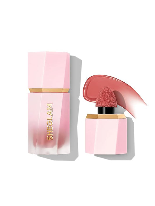 SHEGLAM Color Bloom Liquid Blush Makeup for Cheeks Matte Finish - Rose Ritual-VivaGrace Women
