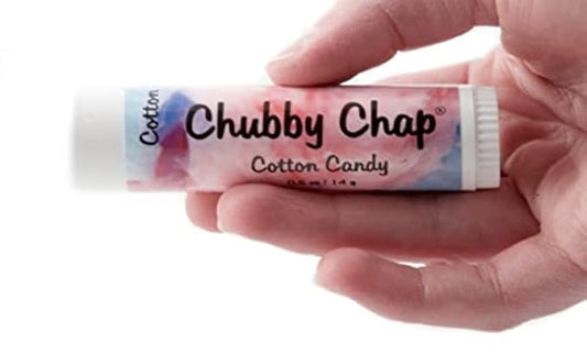 Three (3x) Large Jumbo Chapstick Natural Chapstick - 1/2 Ounce Lip Balm (Cotton Candy)-VivaGrace Women