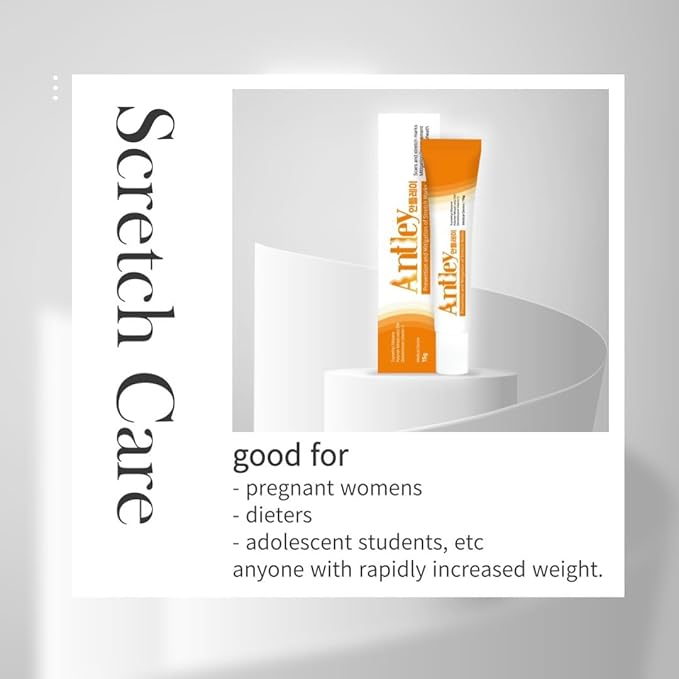 [Antley] Stretch Care Cream | Antley Ointment Gel-type | Medical Device Effective for Pregnant Dieters Adolescents (Gel Type), White-VivaGrace Women