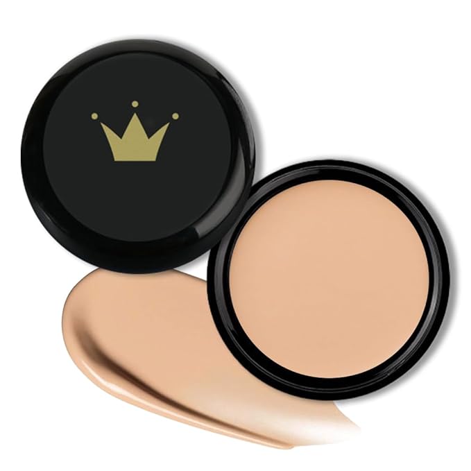 Kaely Color Correcting Concealer,Cream Pot Concealer Full Coverage,under Eye Concealer Palette for Conceals Dark Circles,Waterproof Foundation Face Makeup,05 Beige-VivaGrace Women