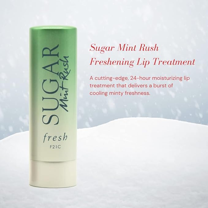 Fresh Color & Care Sugar Lip Set: Sugar Mint Rush Freshening, Rose Tinted Lip Treatment, and Advanced Therapy-VivaGrace Women