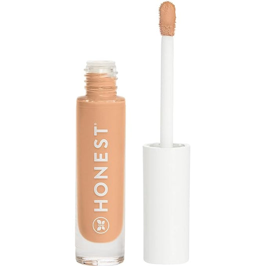 Honest Beauty Fresh Flex Concealer with Niacinamide + Vitamin E + Hyaluronic Acid | Vegan + Cruelty free | Fawn, 0.17 fl oz-VivaGrace Women