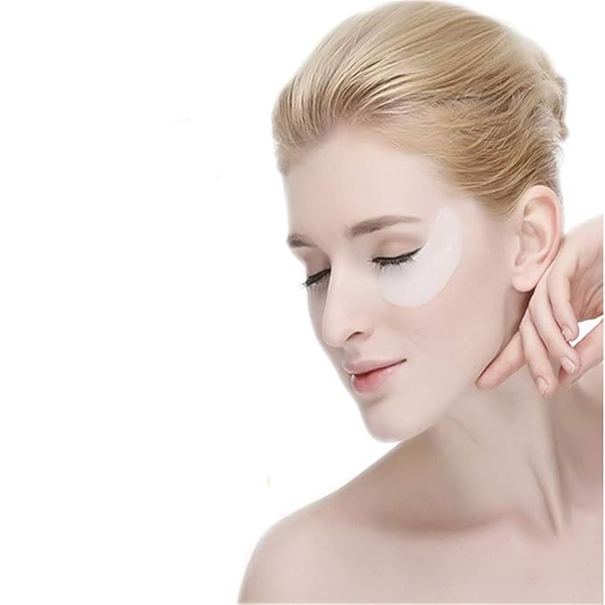 Under Eye Patches - 30 Pairs Collagen Eye Mask Eye Patches for Puffy Eyes and Dark Circles, Anti Aging Moisturizing Gel Eye Pads Under Eye Mask, Milk White-VivaGrace Women