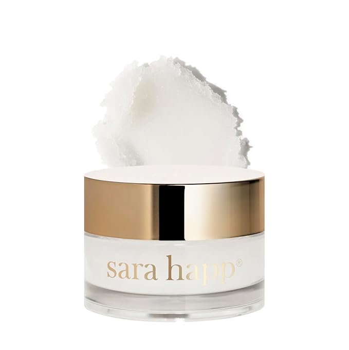 sara happ The Lip Scrub: Exfoliating Lip Treatment, Moisturizer for Dry and Flaky Lips (Coconut)-VivaGrace Women