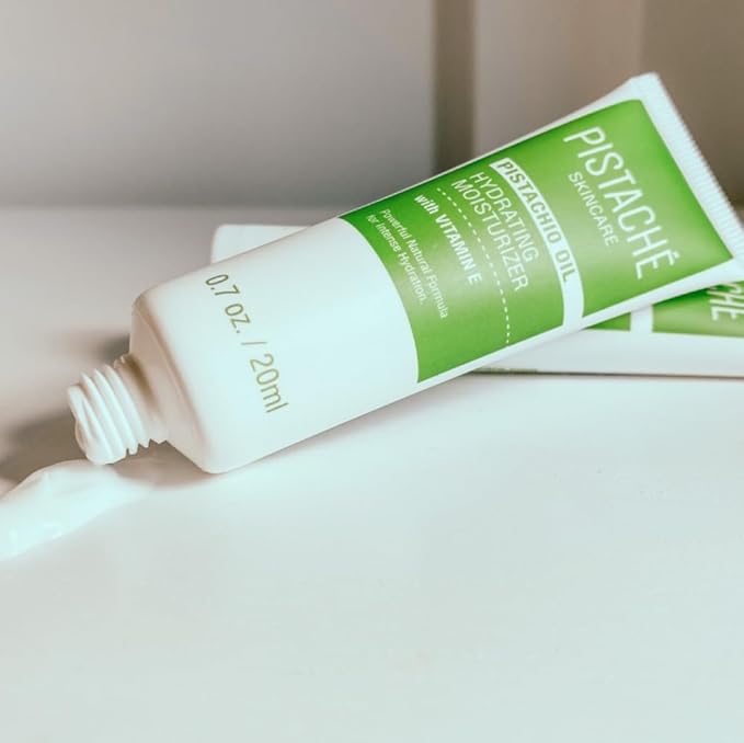 Pistaché Skincare Pistachio Oil 5-Pc Mini Collection (Travel) + Body Butter, Hand Cream, Biscotti Perfume, Eye Cream & Face Moisturizer + Hydrates and Nourishes + Vitamin E + Antioxidant Protection-VivaGrace Women