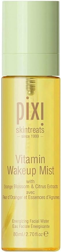 Pixi Vitamin-C Wakeup Mist | Helps Cool, Refresh, and Wake Up Skin | Adds Hydration | Boosting Treatment Toner | 2.7 fl oz / 80ml-VivaGrace Women