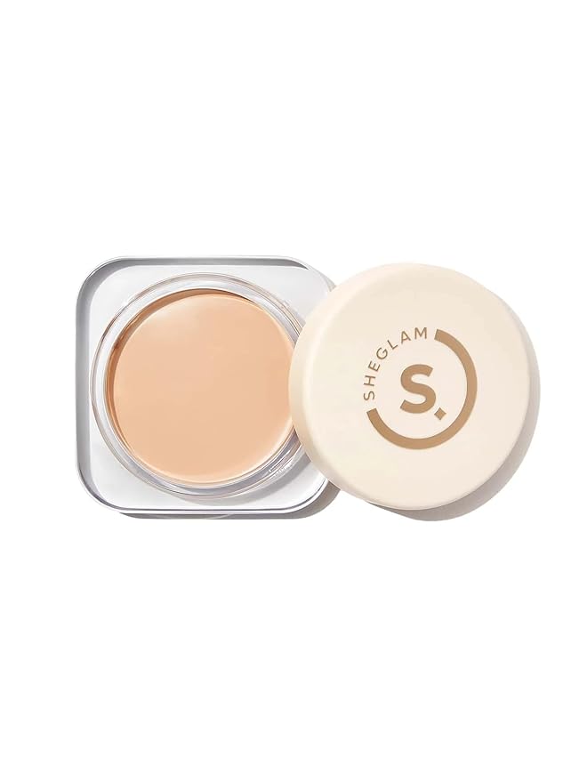 SHEGLAM Hydrating Cream Full Coverage Foundation Balm Long Lasting Concealer Face Foundation for Dry Skin - Fair-VivaGrace Women