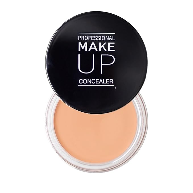 7 Color Solid Concealer Full Coverage Correcting Cream Concealer Waterproof Long-lasting Under Eye Concealer for Dark Circles Color Corrector Pro Concealer (Color 06)-VivaGrace Women