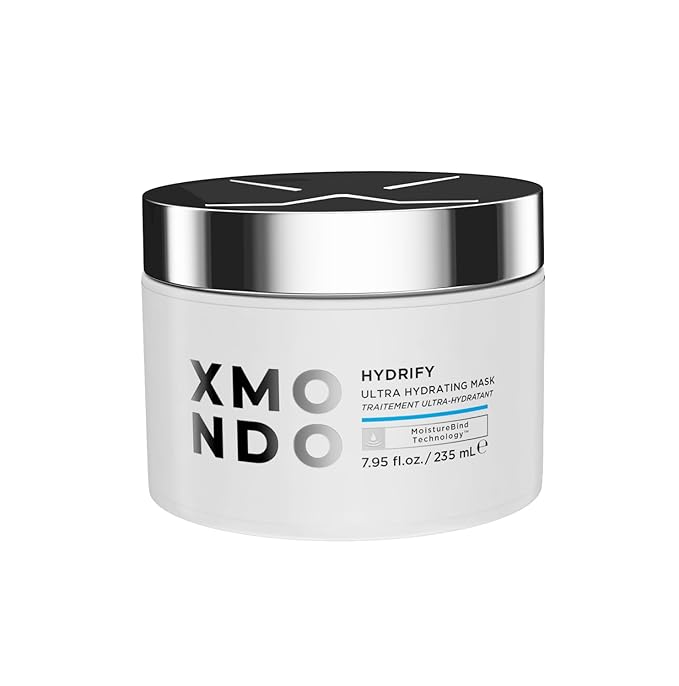 XMONDO Hydrify Ultra Hydrating Mask - Deep Conditioning Treatment for Dry, Damaged Hair, Intense Moisture with Hyaluronic Acid, Shea Butter, and Our Signature 6 Oil Blend 7.95 fl. oz.,-VivaGrace Women