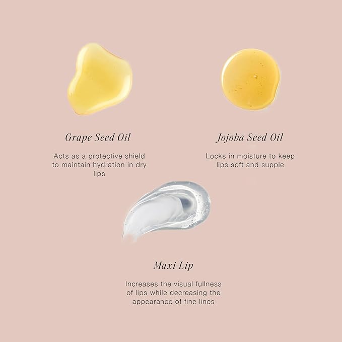 Jouer Essential Vegan Lip Enhancer - Plumping Lip Gloss - Enhancing Lip Conditioner - Moisturize, Plump, & Nourishing Lip Care - Jojoba Seed Oil & Maxi Lip Formula for Moisturizing & Fullness, Vanilla-VivaGrace Women