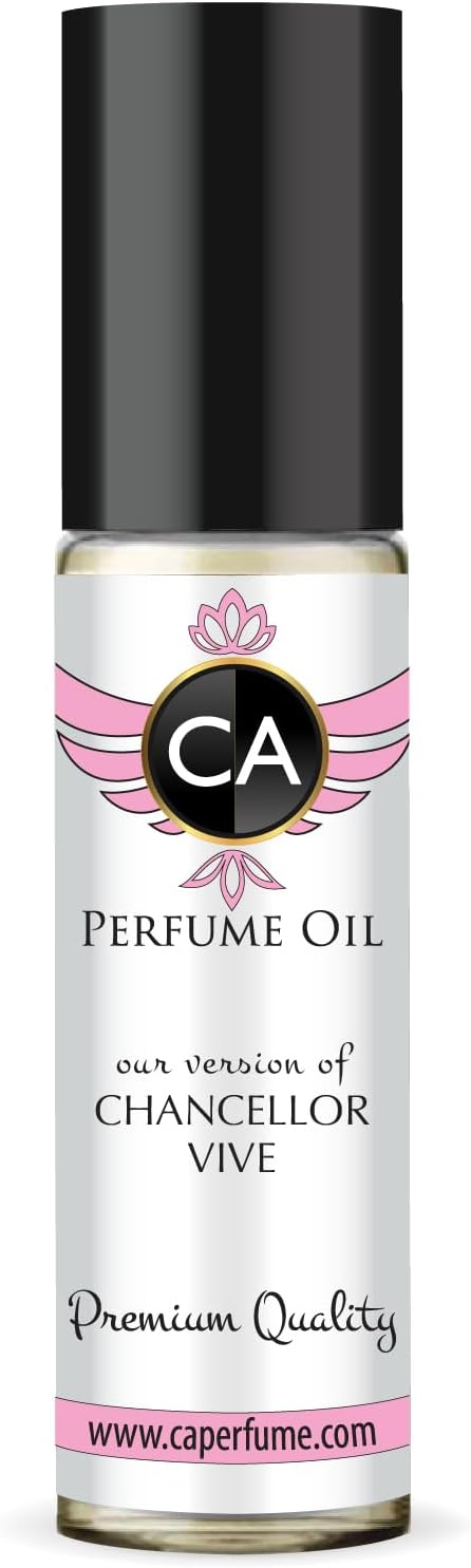 CA Perfume Impression of Chancellor Vive For Women Fragrance Body Oil Roll-On 0.3 Fl Oz/10ml-X1-VivaGrace Women