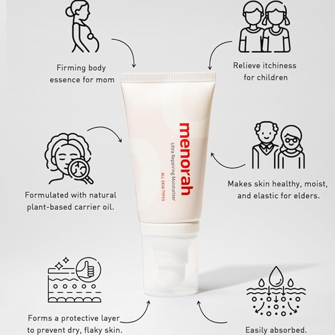 menorah skincare - Ultra Repairing Moisturizer Set, Lightweight, Wrinkle Cream, Skincare Set, Face Moisturizer Kits-VivaGrace Women