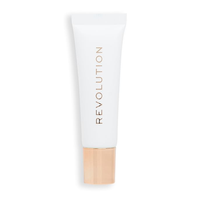 Revolution Beauty, Juicy Peptide Lip Balm, Hydrating & Plumping Lip Balm with Sheer Color, Infused with Vitamin E & Peptides, Clear Ice, 0.27 Fl. Oz-VivaGrace Women