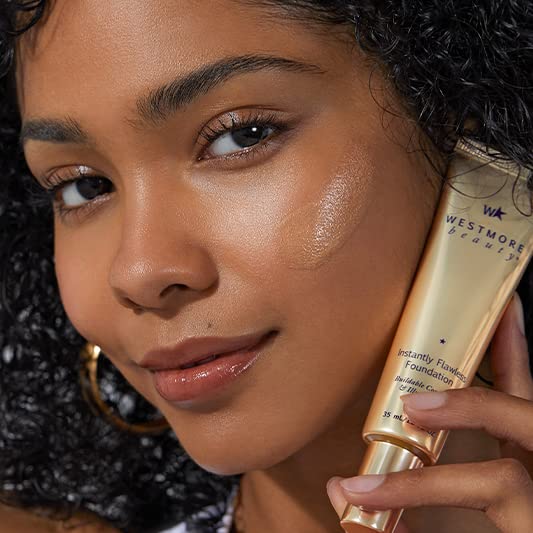 Westmore Beauty Instantly Flawless Foundation - Medium Tan 1.2 oz - Foundation Full Coverage, Makeup Foundation, Liquid Foundation, Best Foundation, Light Foundation Foundation Makeup Full Coverage-VivaGrace Women