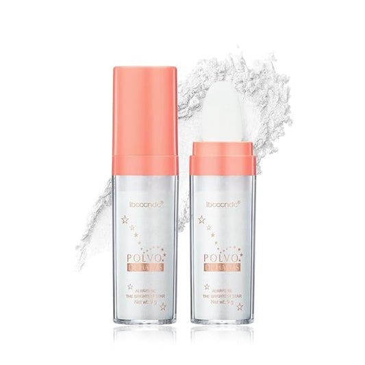 Highlight Polvo De Hadas, Fairy Highlighter Powder, Brightening Whole Body, Natural Three-Dimensional Face Contouring Clavicle Pat Powder, Highlighter Makeup-VivaGrace Women