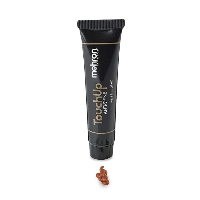 Mehron Makeup TouchUp Anti-Shine Gel | Matte Primer Face Makeup | Finishing and Primer Gel (Dark Tint)-VivaGrace Women