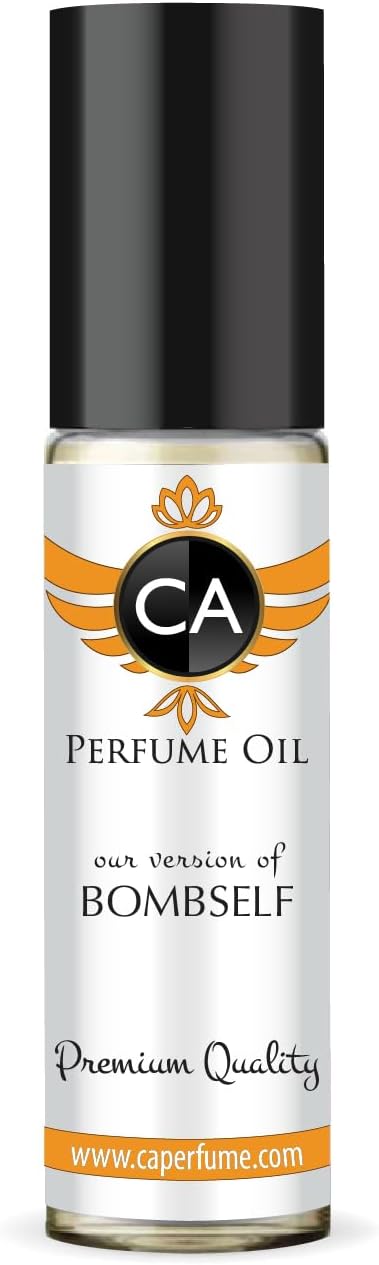 CA Perfume Impression of Bombself For Women Fragrance Body Oil Dupes Attar Roll-On 0.3 Fl Oz/10ml-VivaGrace Women