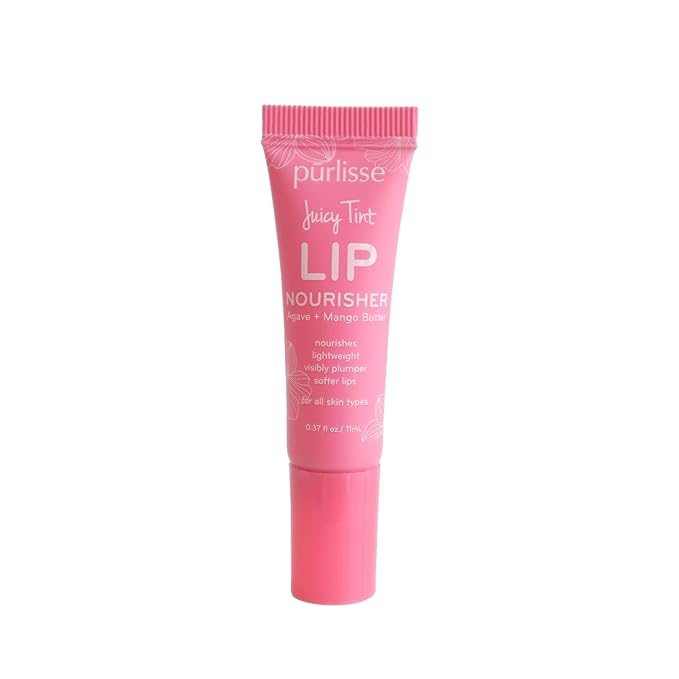 Purlisse Juicy Tint Lip Nourisher - Tinted Lip Moisturizer (Pink Shine)-VivaGrace Women