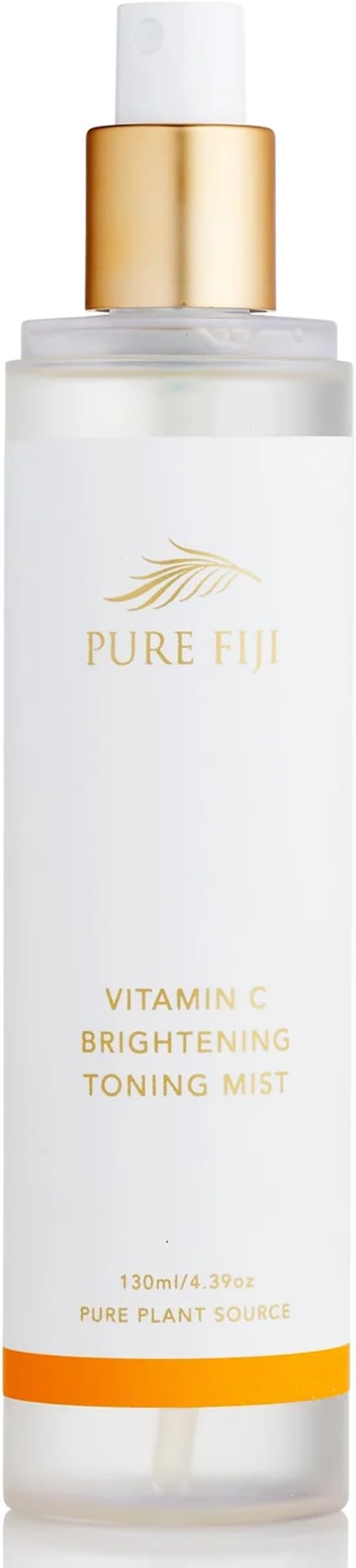 Pure Fiji Face Toner Mist with Vitamin C for Brightening & Refreshing Antioxidant Face Mist Hydrating Spray Helps Even Skin, Smooths Fine Lines and Wrinkles (4.4oz/130ml)-VivaGrace Women