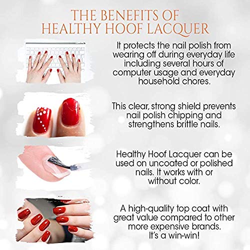 Gena Healthy Hoof Lacquer 0.5oz, 2 pack