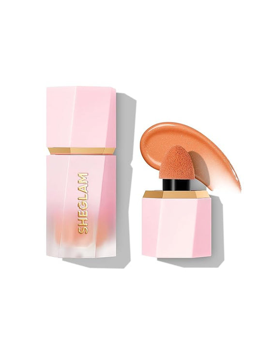SHEGLAM Color Bloom Dayglow Liquid Blush Makeup for Cheeks Shimmer Finish - Float On-VivaGrace Women